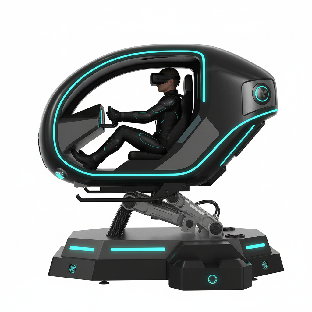 SkyNova AeroSpin Heli VR Flight Capsule